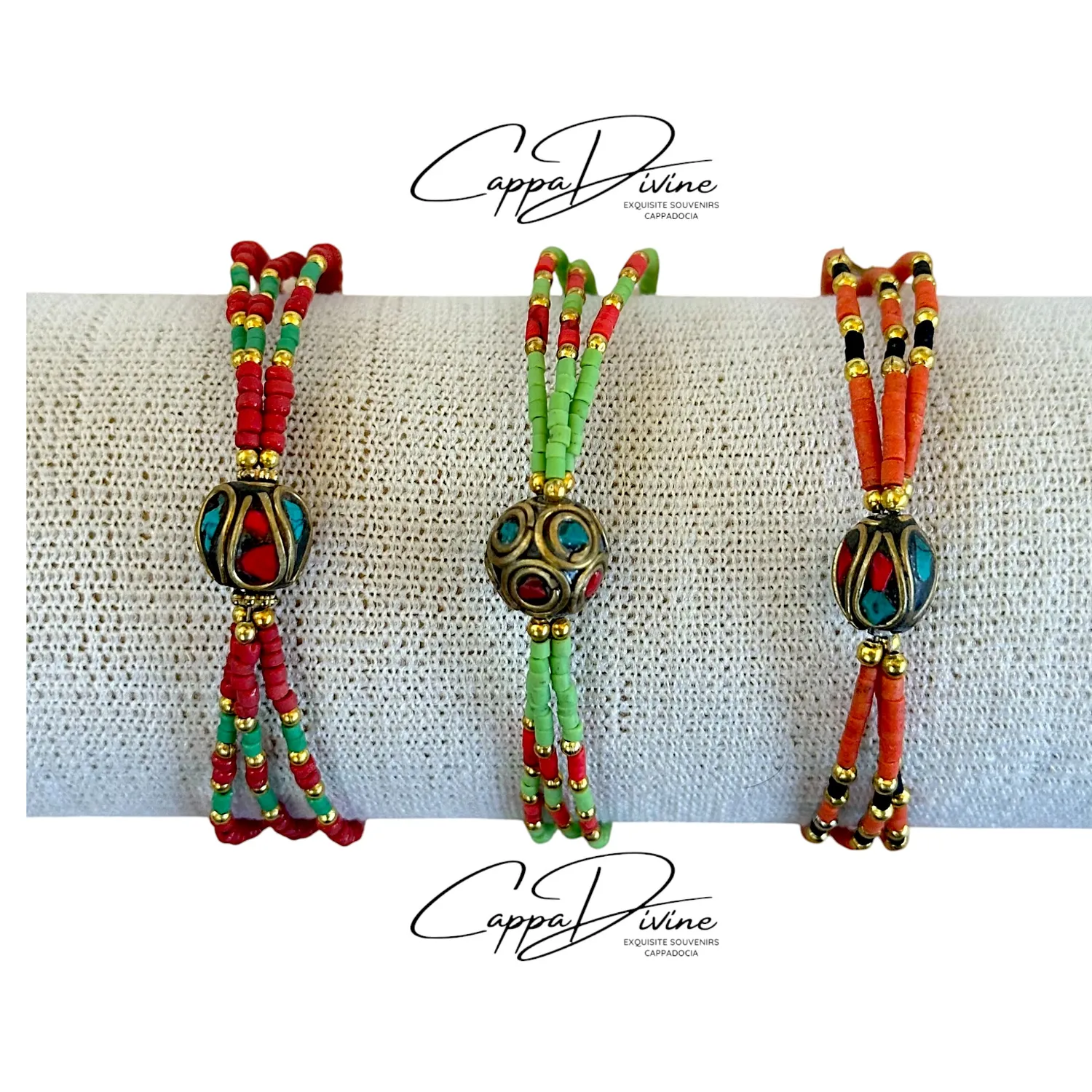 Beadcut Natural Stone Bracelet – Sphere Design