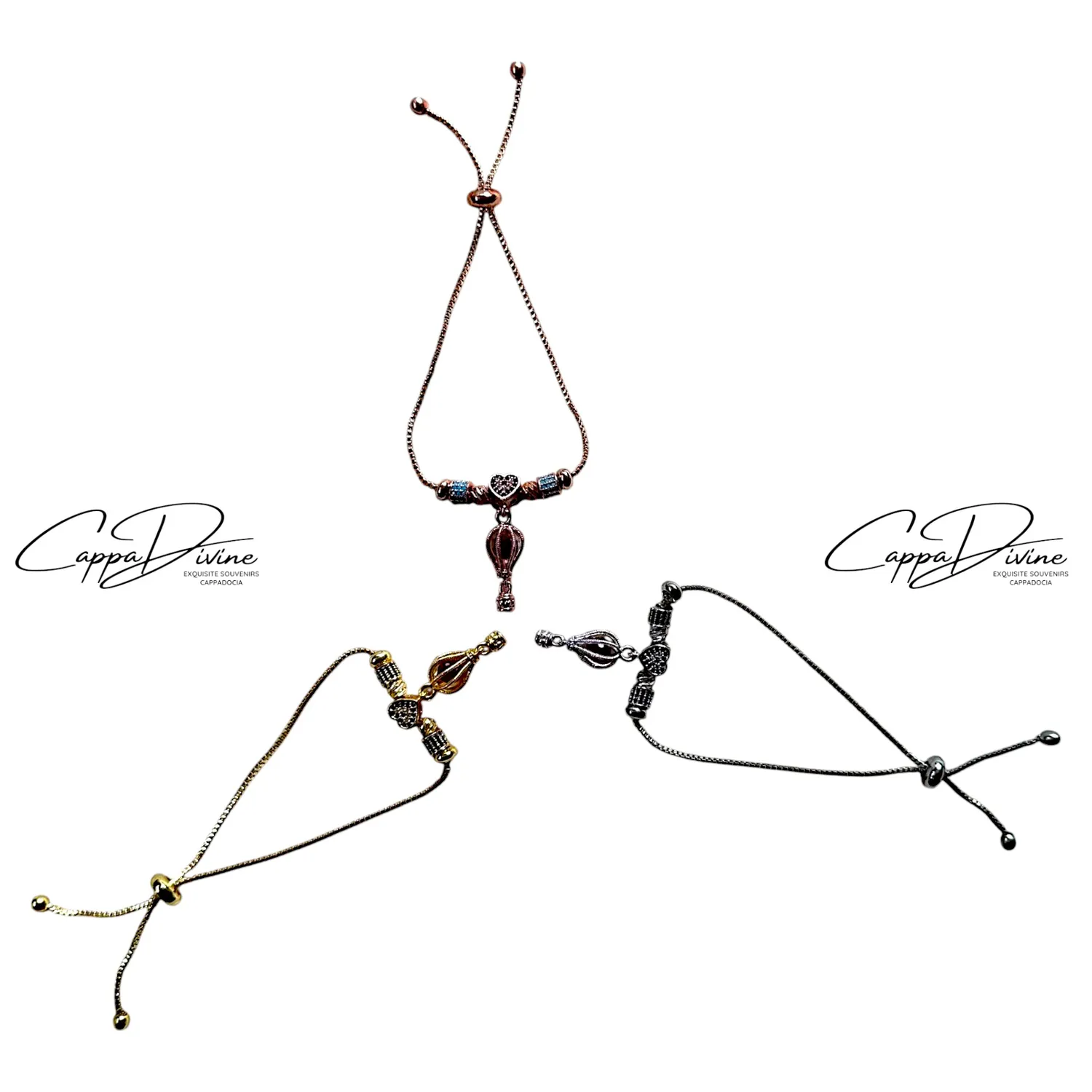 Steel Balloon Bracelet with Zultanite