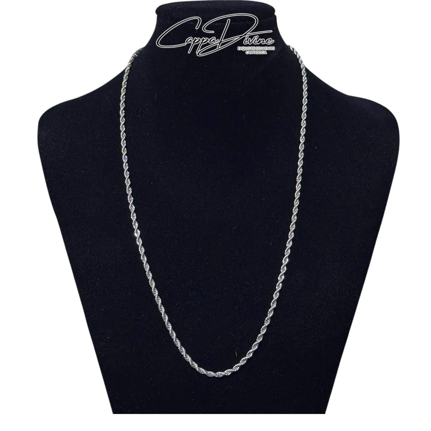 Stainless Steel Twist Chain - Unisex