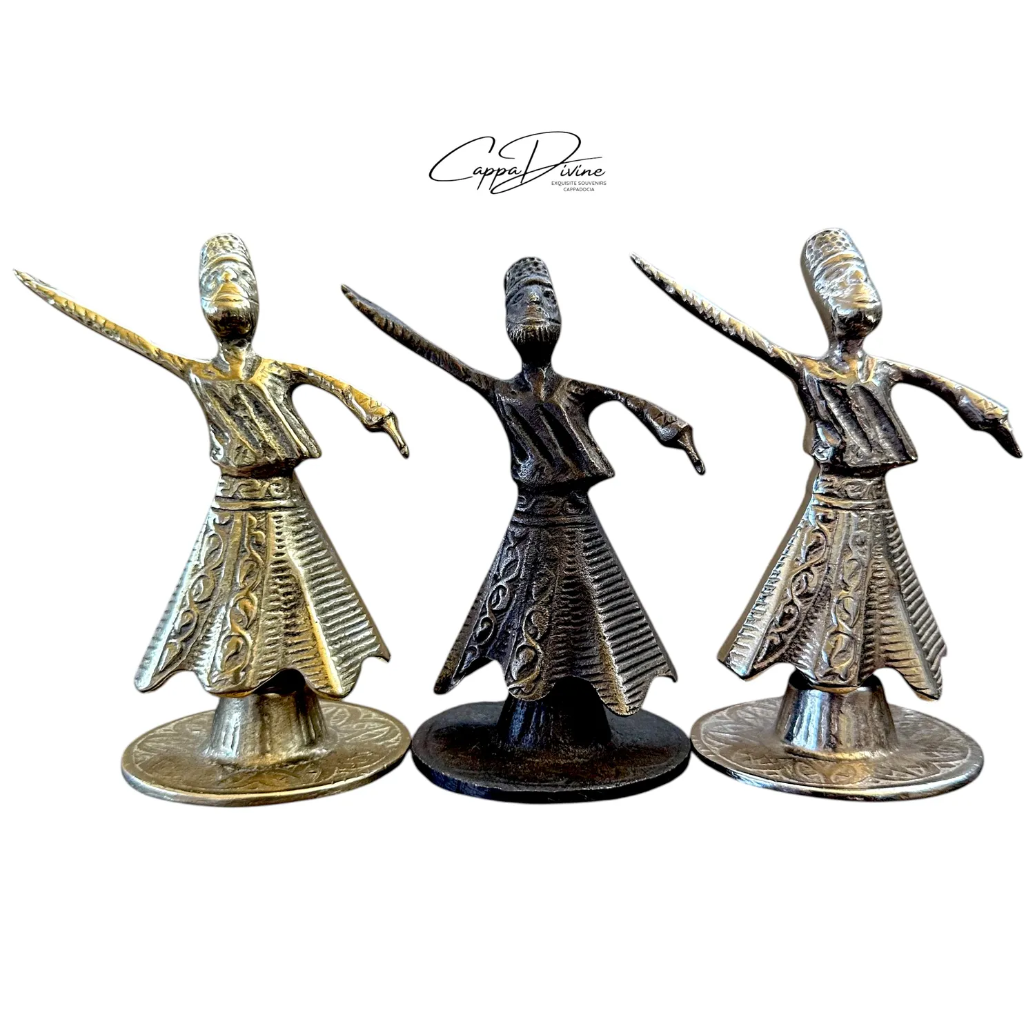 Decorative Piece – Bronze Whirling Dervish
