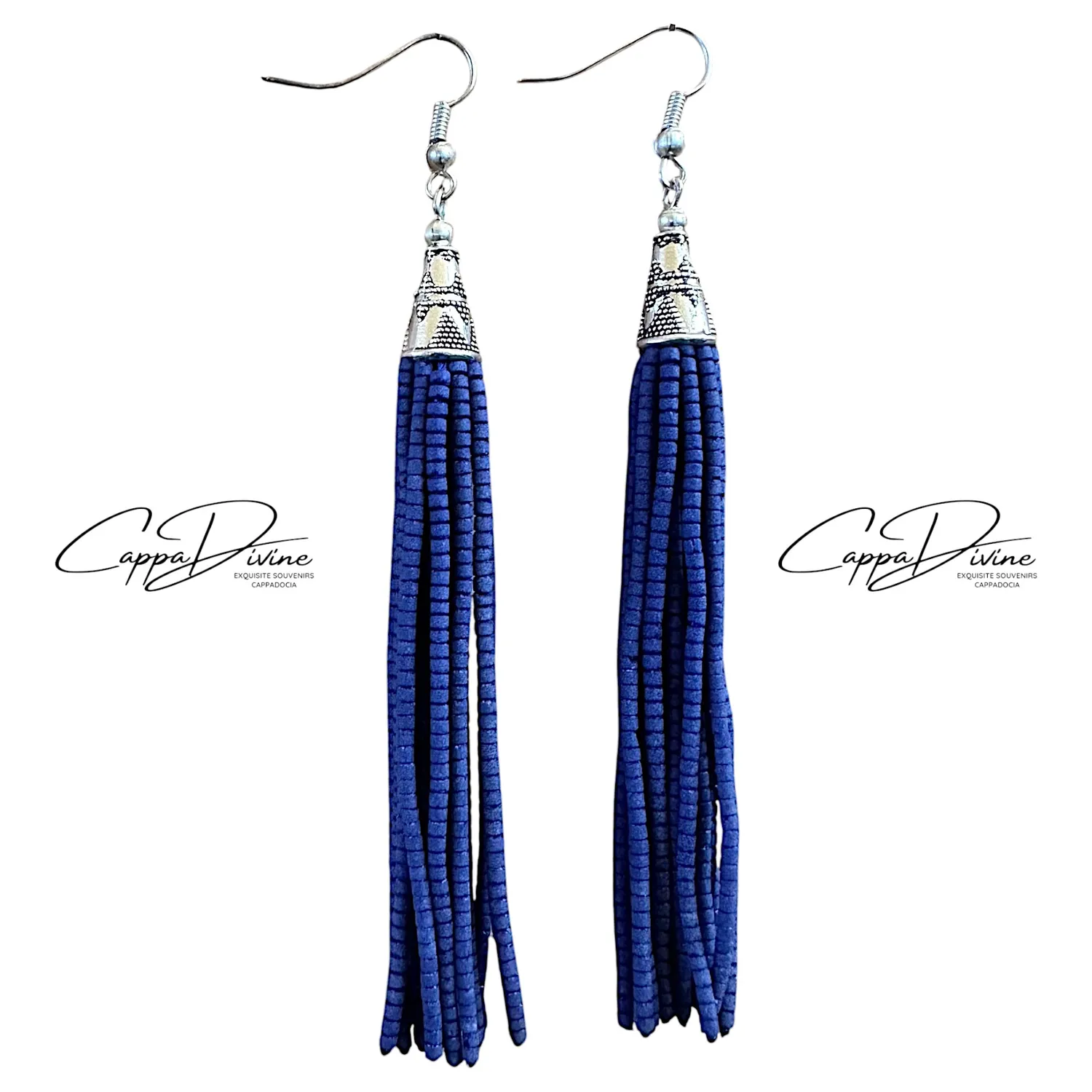 Beadcut Natural Stone Earring – Unique Design