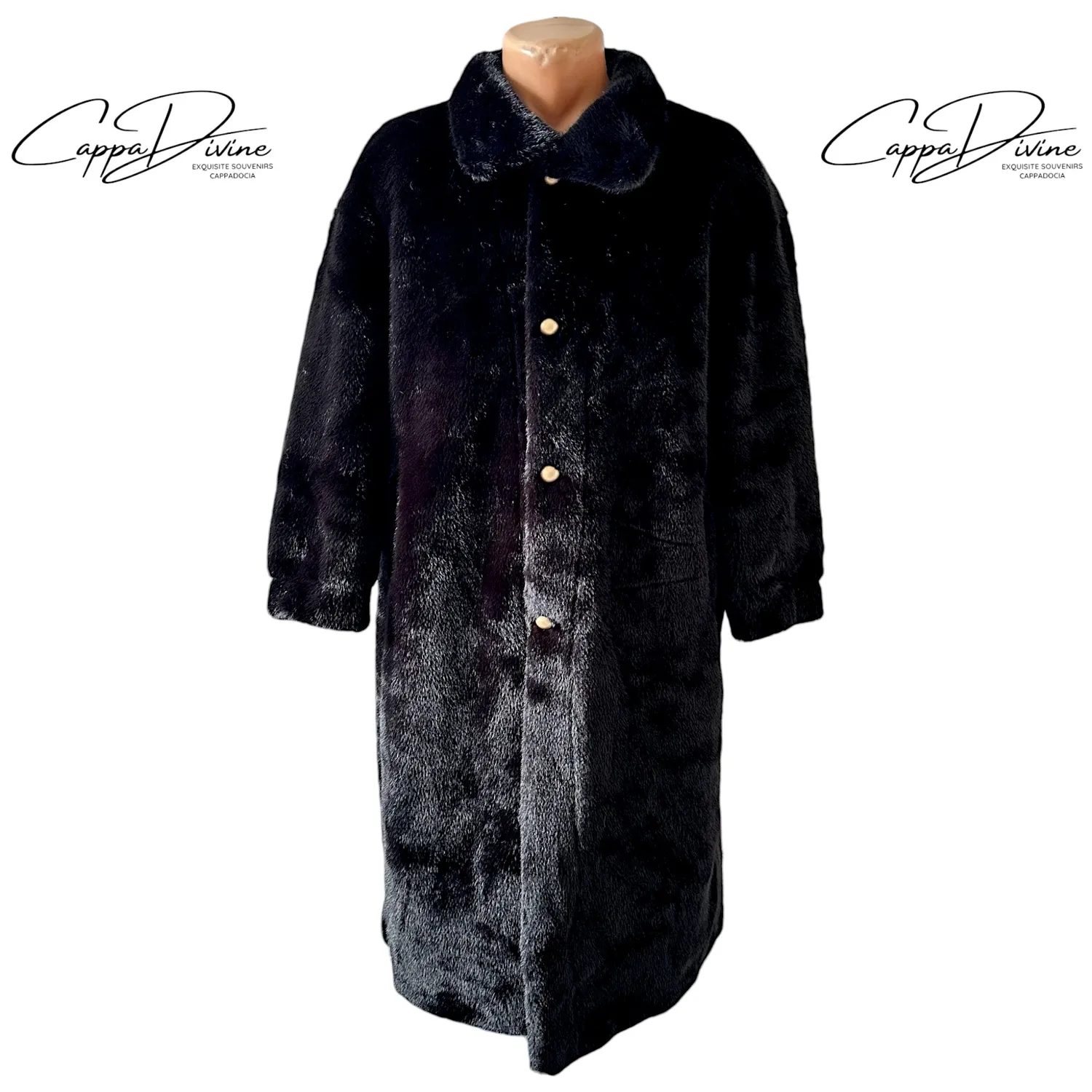 Angora Fur Coat 2 – Plain & Long