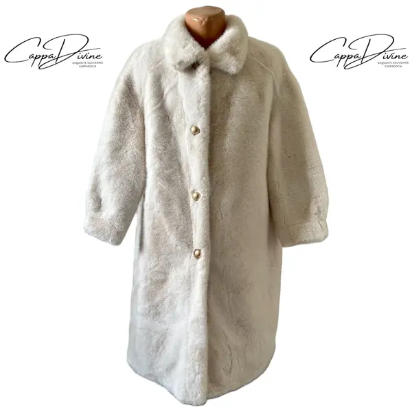 Angora Fur Coat 2 – Plain & Long
