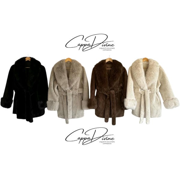 Angora Fur Coat – Plain & Short