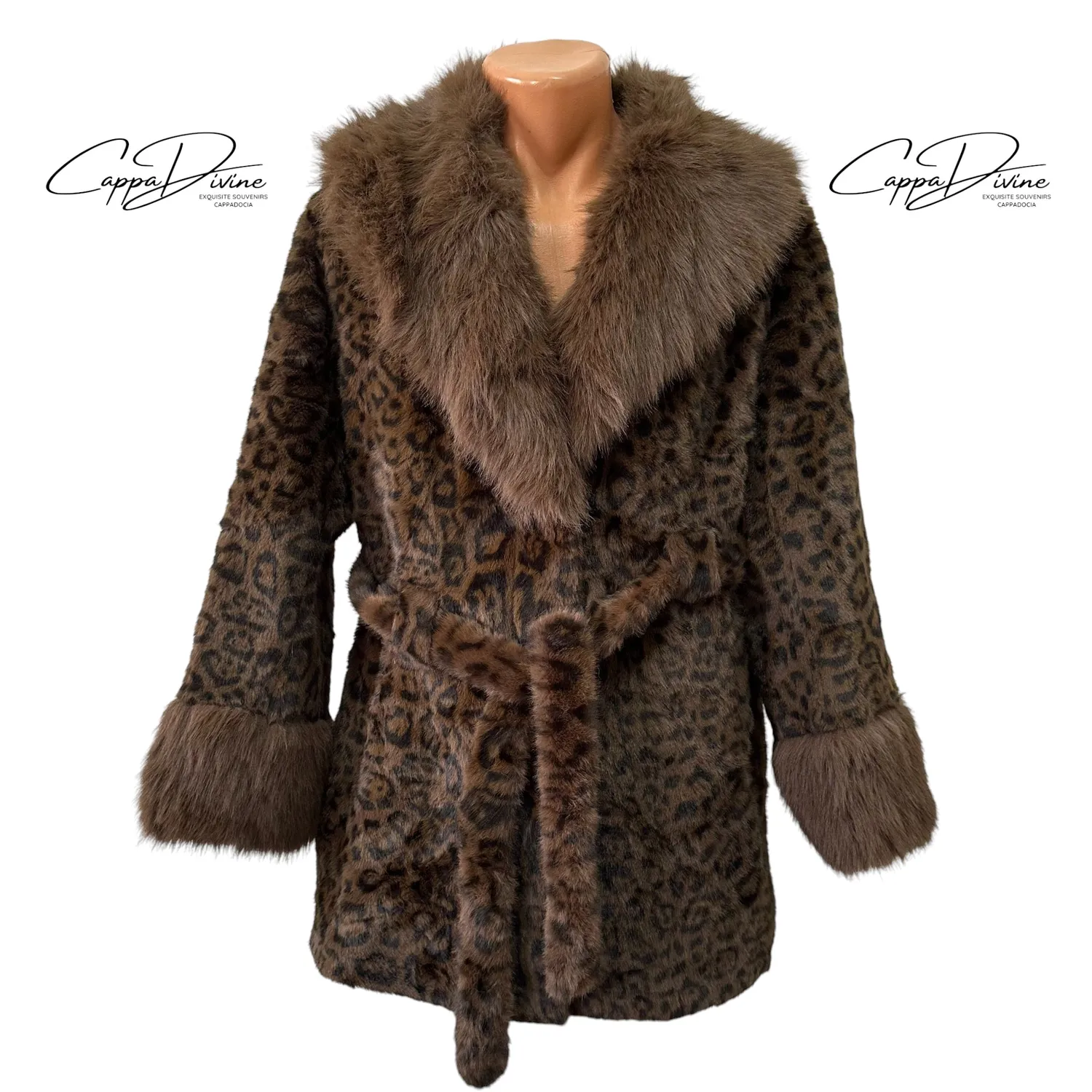 Angora Fur Coat – Plain & Short