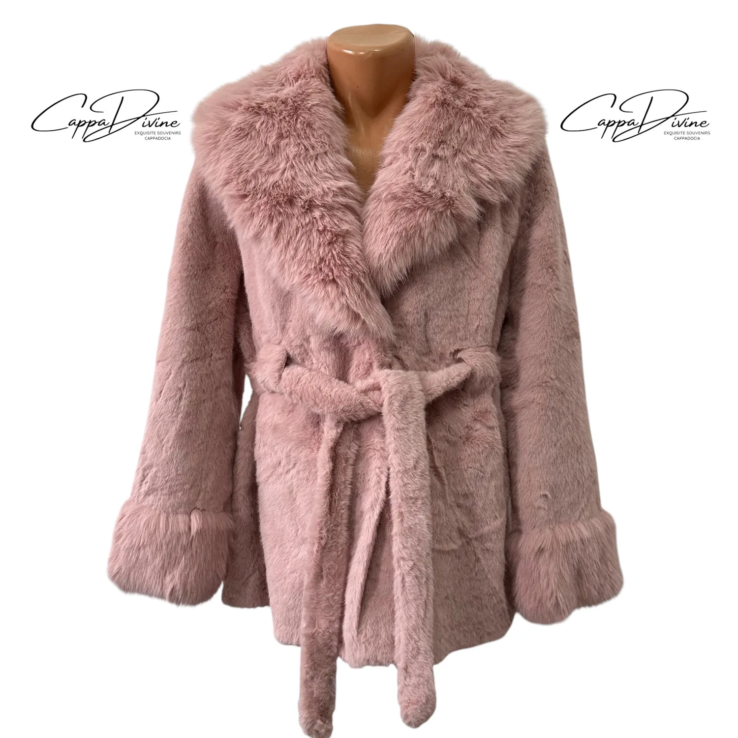 Angora Fur Coat – Plain & Short