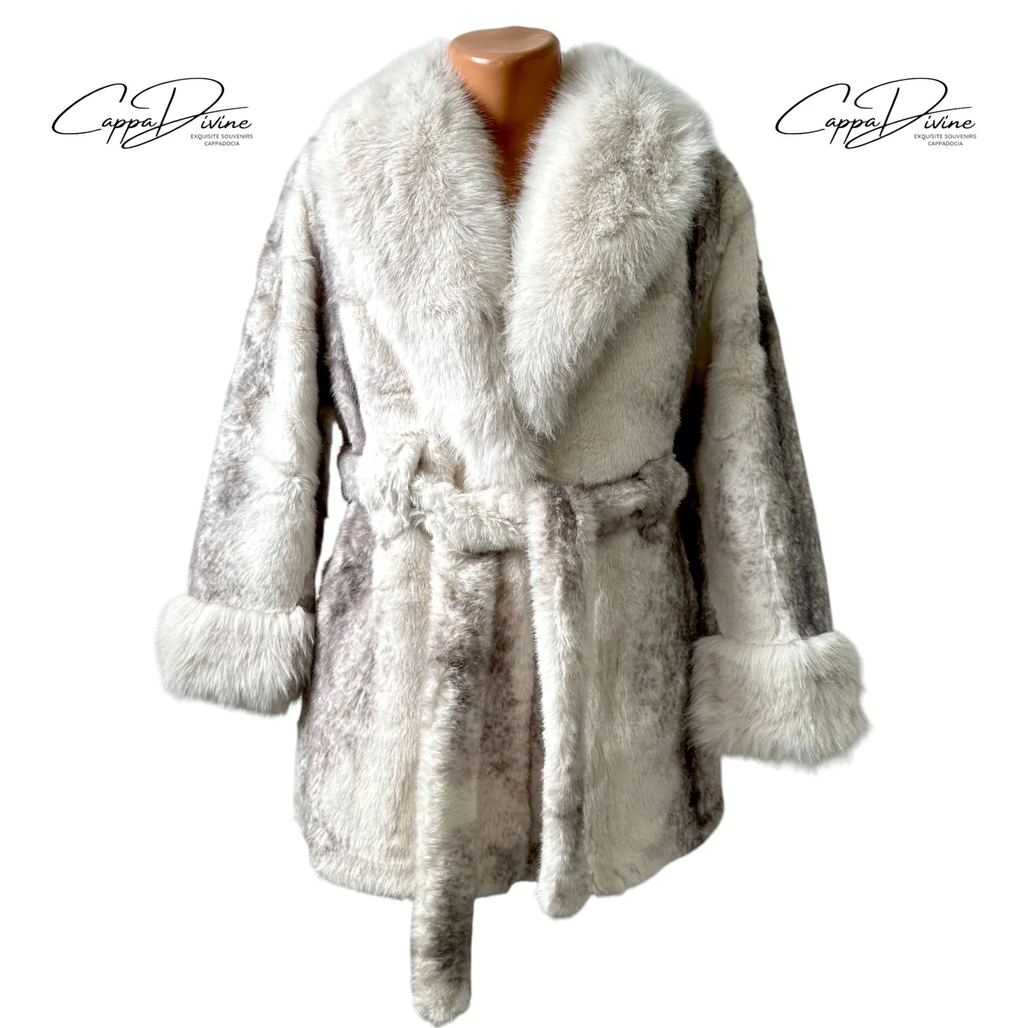 Angora Fur Coat – Plain & Short