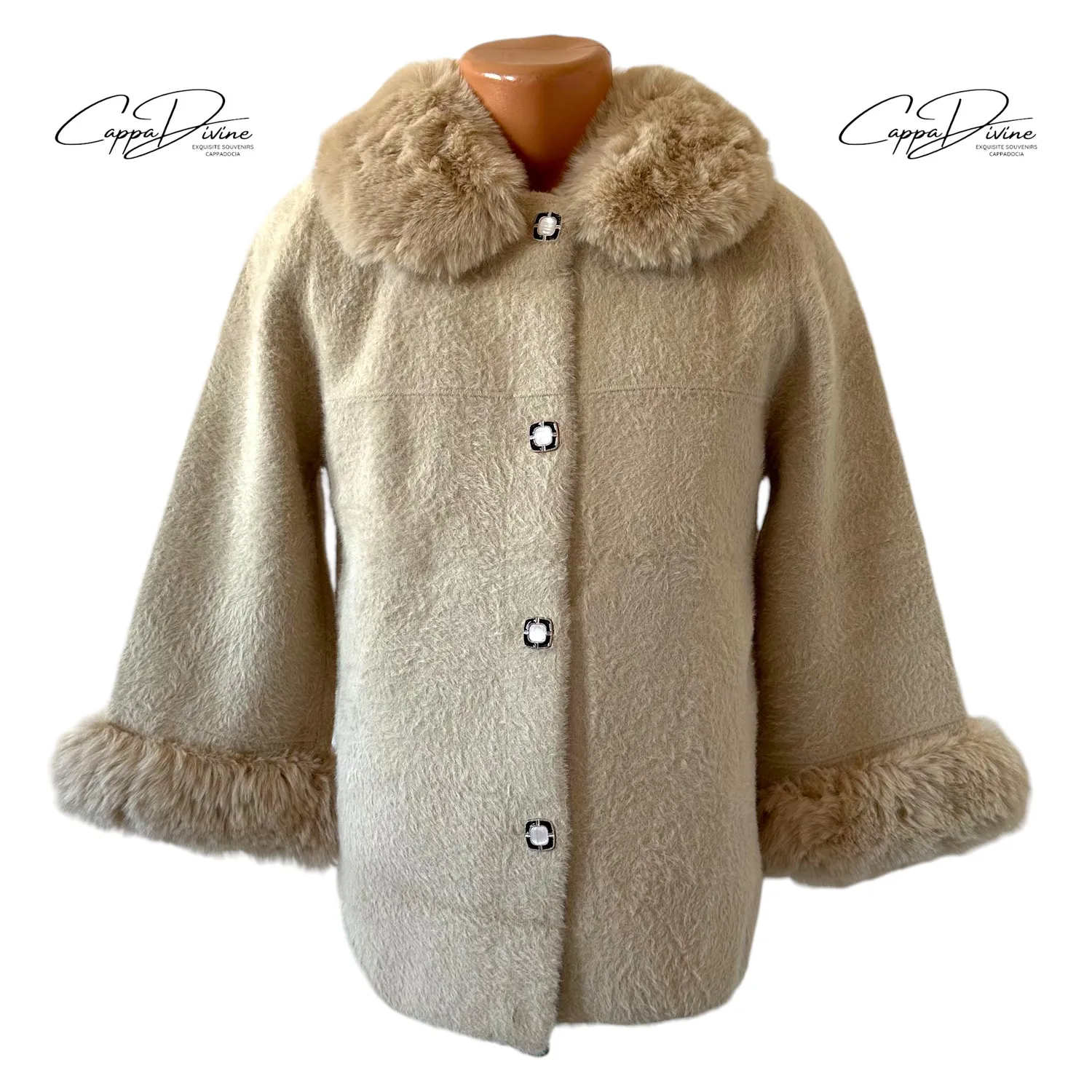 Soft Angora Jacket – Short & Furred