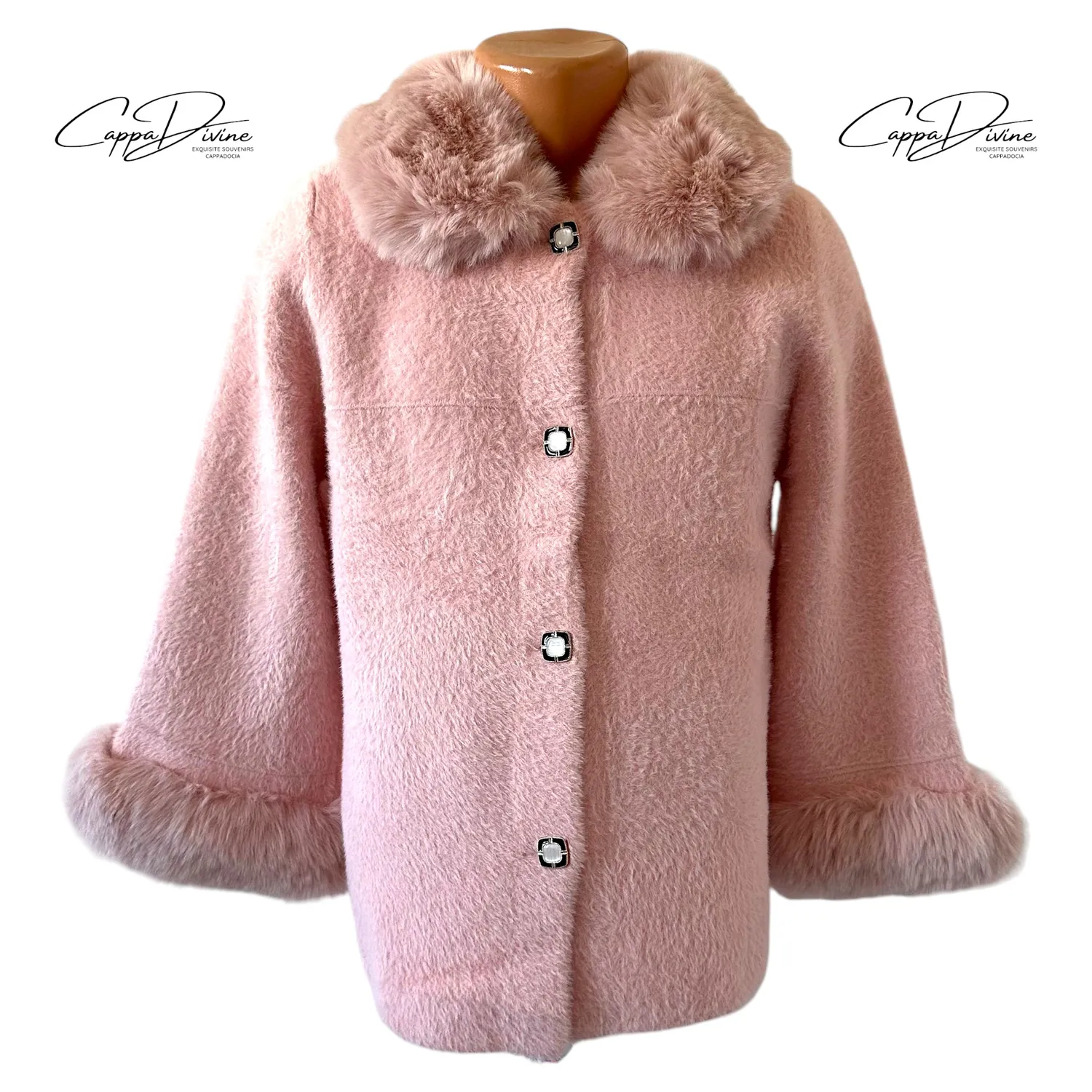 Soft Angora Jacket – Short & Furred