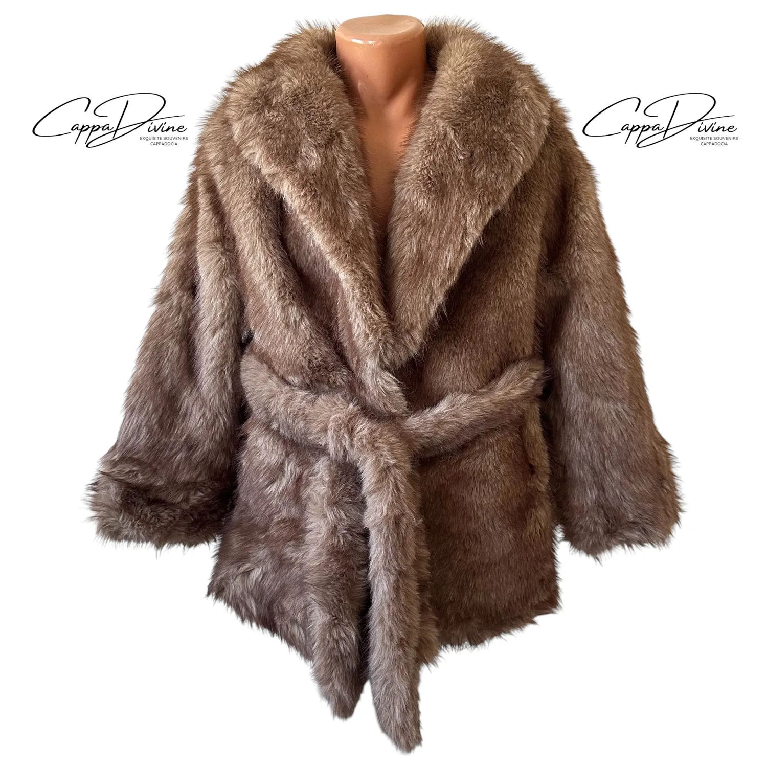 Angora Fur Coat – Short & Fluffy Design