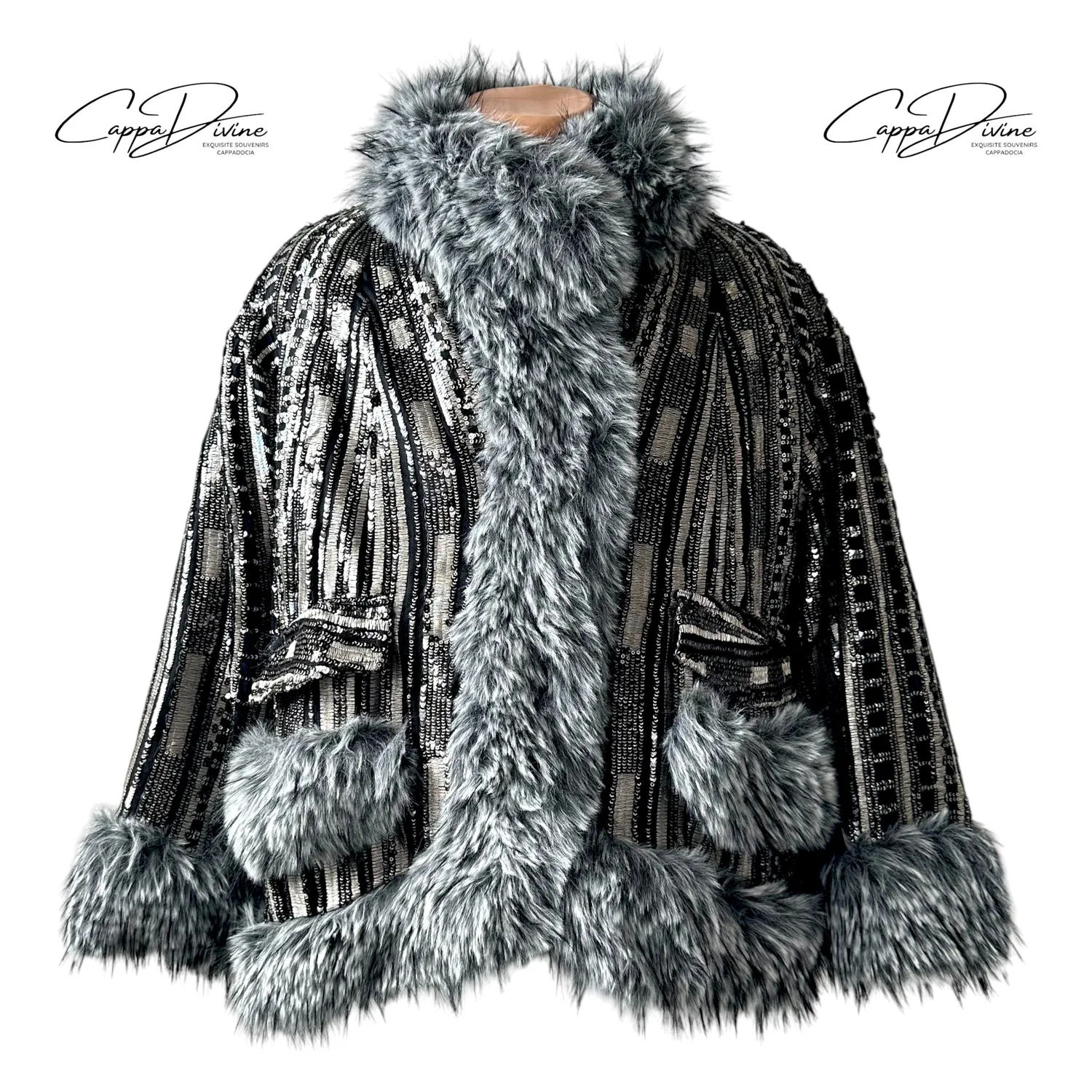 Fur Coat – Sequin Design