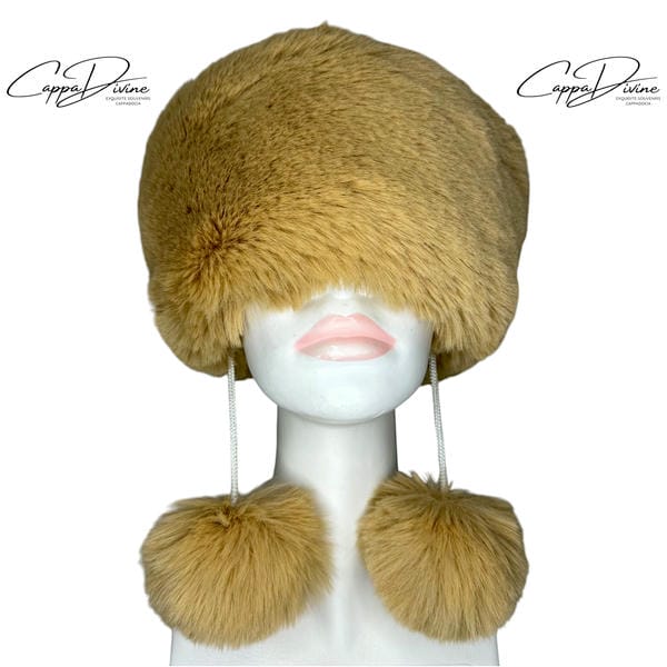 Fluffy Papakha Fur Hat