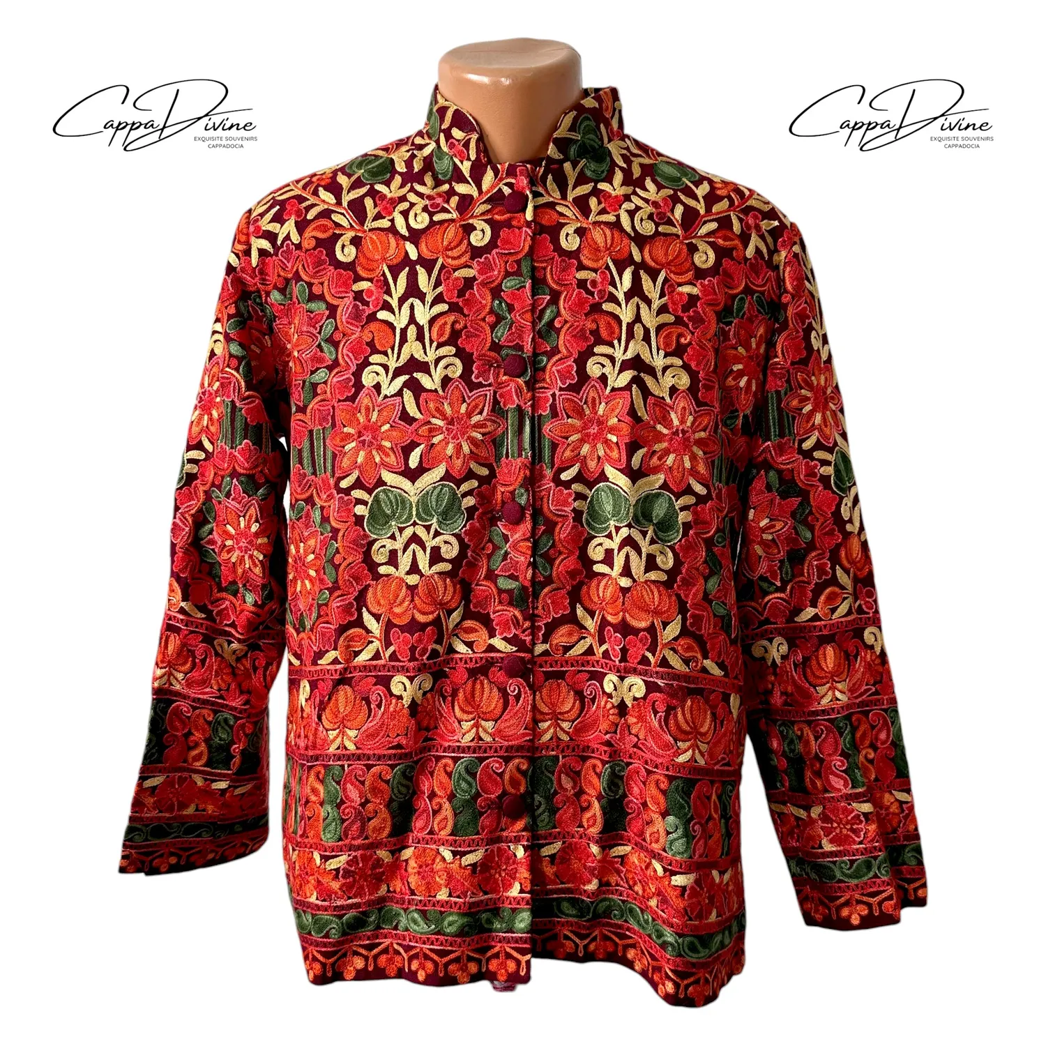 Suzani Embroidery Jacket – Colorful & Traditional Design