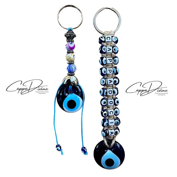 Evil Eye Keychain – Protective Charm with a Stylish Twist