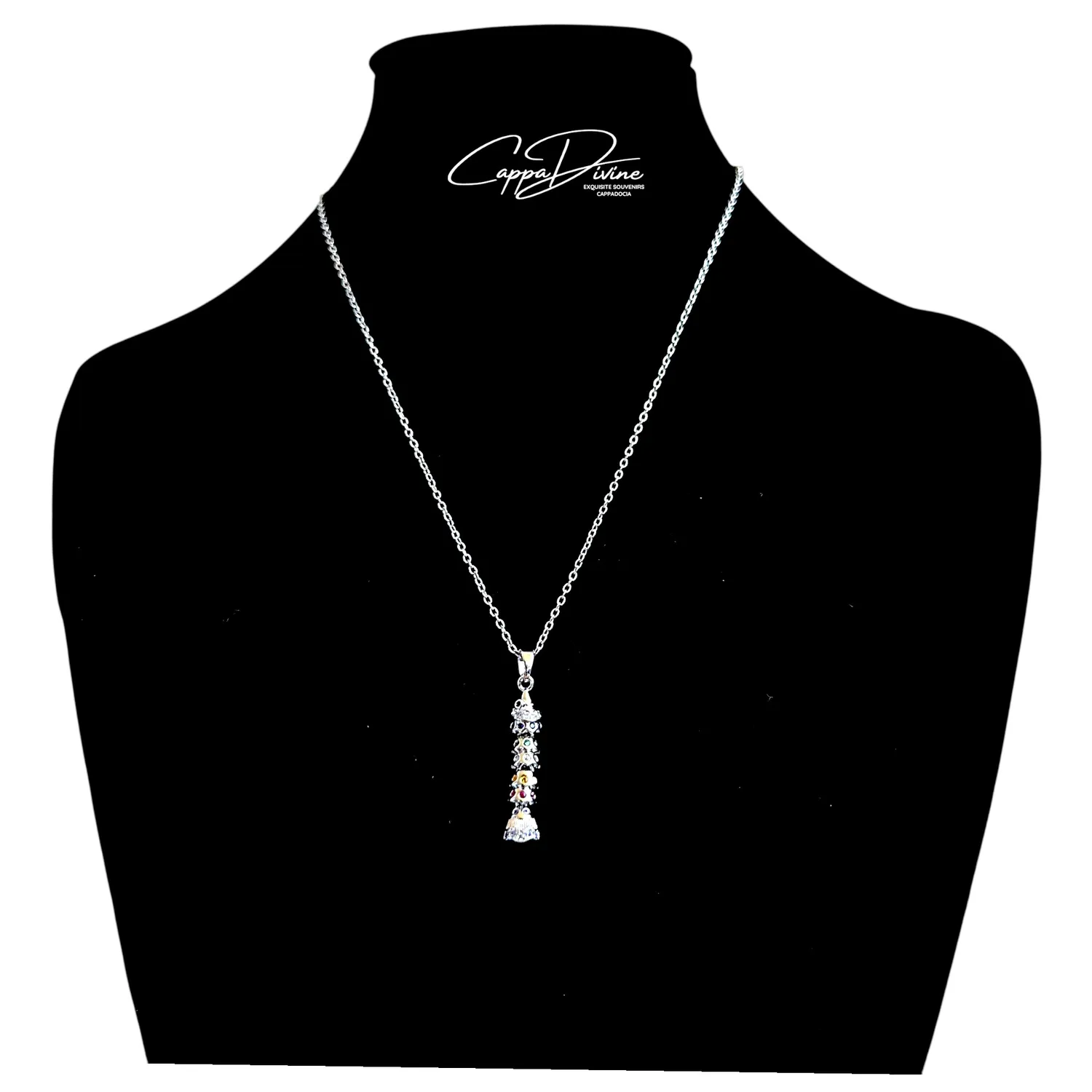 Steel Necklace – Articulated Fish Design