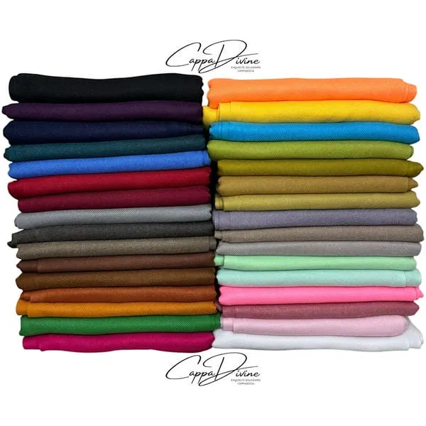Cashmere Pashmina Scarf - Rectangular & Plain Color
