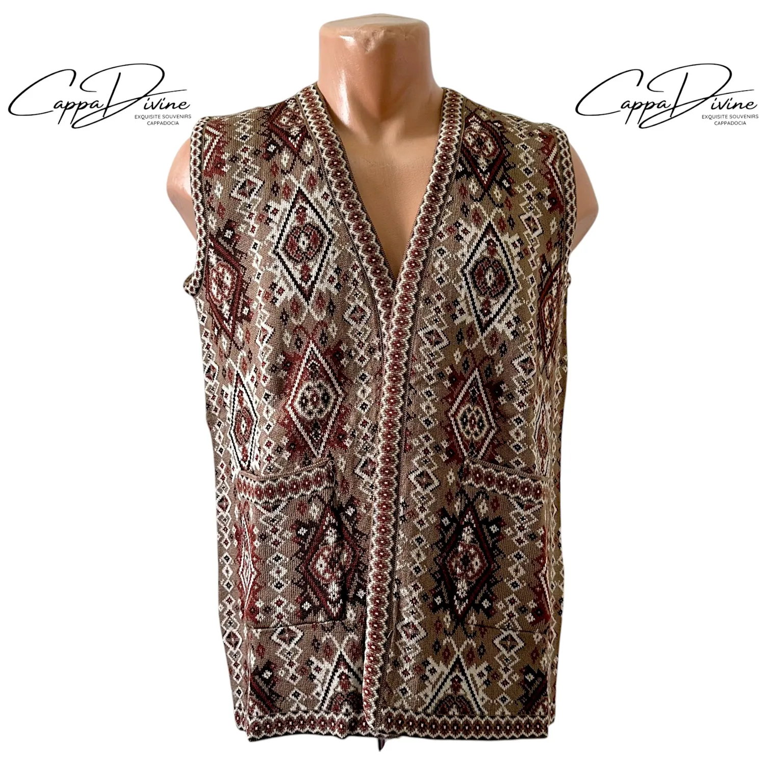 Wool Vest – Traditional Patterns